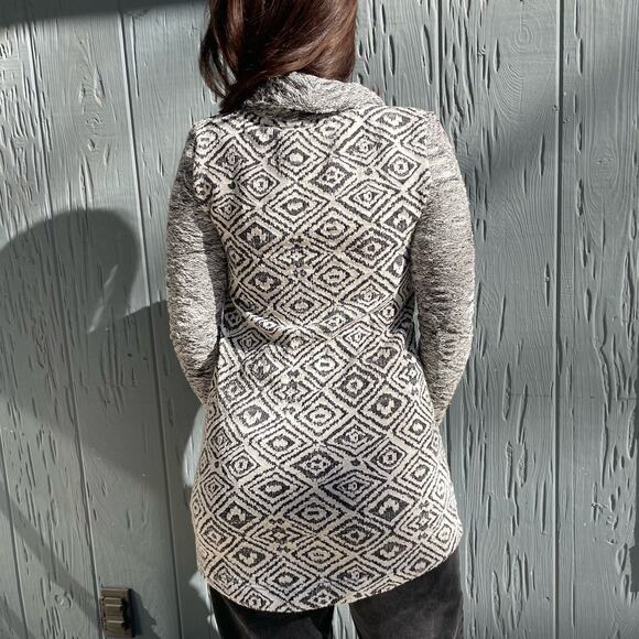 Multi Cowl-Neck Sweater XS 100% Cotton - Picture 3 of 6